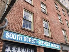 South Street Seaport Museum in April 2022