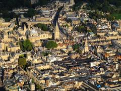 Aerial view of Oxford