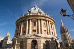 Bodleian Library and nearby buildings at Oxford University