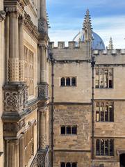 Bodleian Old Library and Radcliffe Camera dome