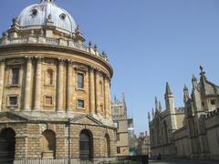 Catte Street looking north past the Radcliffe Camera