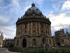 Radcliffe Square in Oxford with Radcliffe Camera and All Souls College