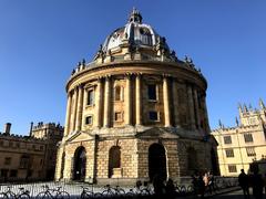 Radcliffe Camera and surrounding buildings in Oxford