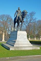 Equestrian Statue of Leopold II in Brussels