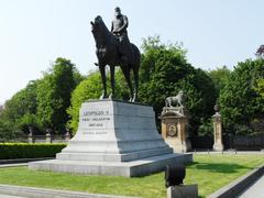 Leopold II Statue at Place du Trône