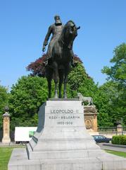 Statue of Léopold II of Belgium in Brussels