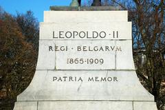 Equestrian statue of Leopold II in Brussels