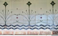 Tile Frieze at Ballplayers House, Central Park