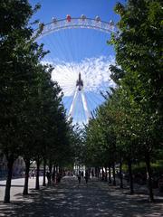 London Eye and South Bank skyline