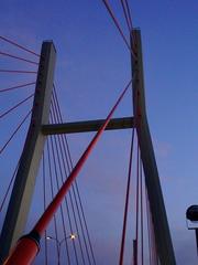 Siekierkowski Bridge pylon in Warsaw