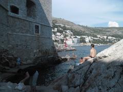 Porporela swimming area in Dubrovnik