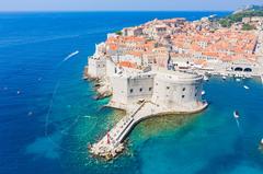 Porporela Beach in Dubrovnik, Croatia