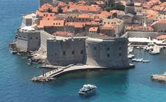 Porporela seawall in Dubrovnik