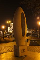 Zero Kilometre Stone in Budapest, Hungary