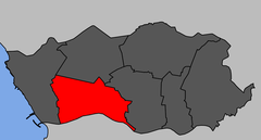 Map of Lordelo do Ouro and Massarelos neighborhoods in Porto, Portugal