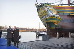 Ministers arriving for the informal meeting on Competitiveness with minister Henk Kamp, January 28, 2016