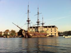 Admiralty Building in Amsterdam