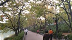 Seokchon Lake Park Pathway