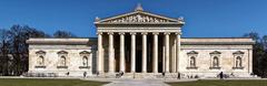 Propyläen, Glyptothek, and St. Bonifaz at Munich Königsplatz