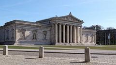 Exterior view of the Glyptothek Museum in Munich