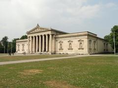 Exterior view of the Glyptothek museum in Munich