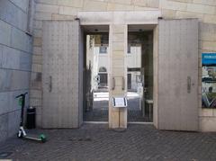 Holocaust Museum entrance in Budapest