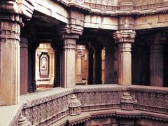 Dada Harir Stepwell interior view