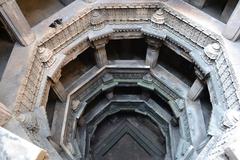 top view of Dada Harir Stepwell