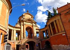 Portico di San Luca and Meloncello in Bologna, Italy