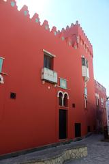 Casa Rossa facade in Anacapri