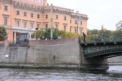 First Engineer Bridge in Saint Petersburg over Moika River