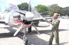 Two A-29B Super Tucano aircraft at Edwin Andrews Air Base, Zamboanga City, December 23, 2023