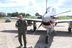 2023 A-29B Super Tucano Aircraft Arrival at Edwin Andrews Air Base