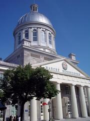 Bonsecours Market on Saint-Paul Street in Montreal