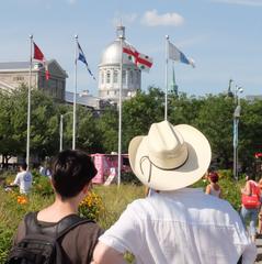 Montréal waterfront skyline