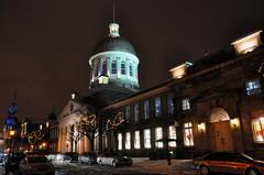 Bonsecours Market in Montreal during winter 2010