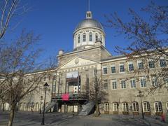 Bonsecours Market on De la Commune Street in Montreal