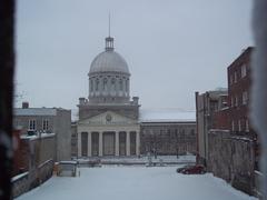 Bonsecours Market from Notre-Dame Street