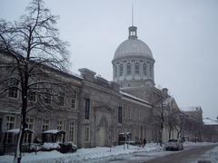 Bonsecours Market on Saint-Paul Street, Montreal