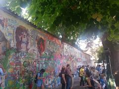 John Lennon Wall in Prague