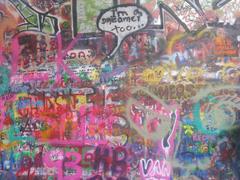 John Lennon Wall in Prague