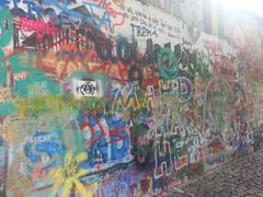 John Lennon Wall in Prague