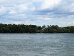 Saint Helen's Island viewed from parc de Dieppe in Montréal, Québec, Canada