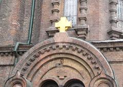 Gold Cross at St. Sophia’s Russian Cathedral in Harbin, China