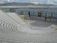 inside view of Veakio Theater in Piraeus