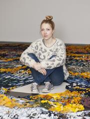 Artist Jenni Hiltunen at Kiasma Art Museum