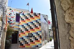 Entrance of Farm Cultural Park in Favara, Sicily