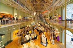 Interior of the Scottish National Museum in Edinburgh