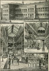 Industrial Museum exterior and rooms in Cassell's Old and new Edinburgh 1881