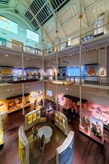 Exterior of the Scottish National Museum in Edinburgh, opened in 1998